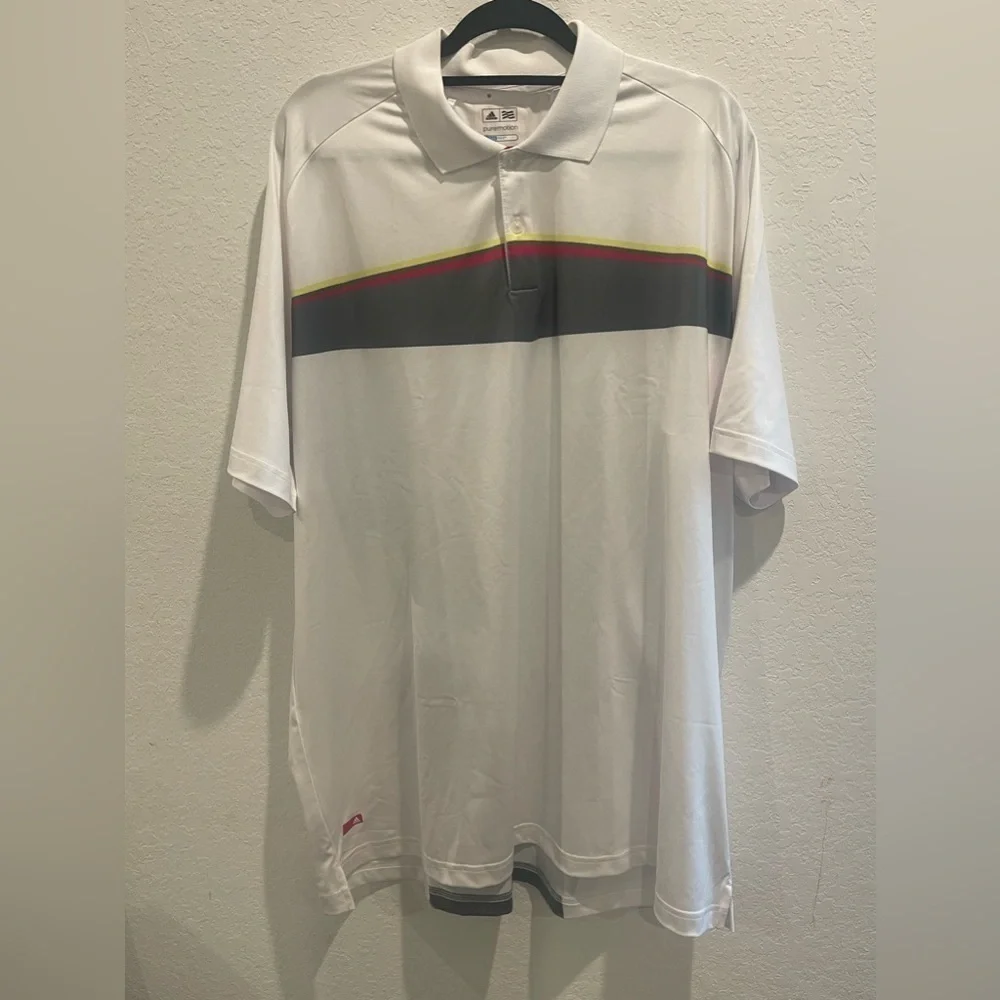 Adidas Golf Puremotion Cool max Short Sleeve Size ‎ 2XL